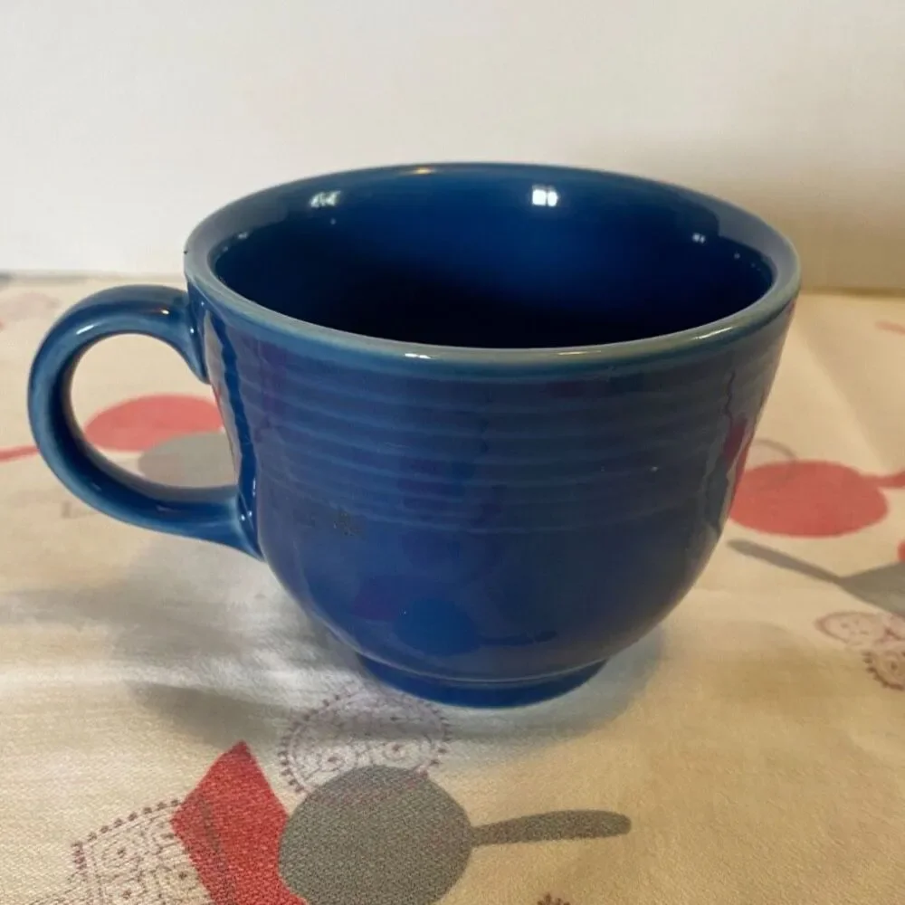 Fiestaware Lapis Classic 7 ¾ oz Tea Cup